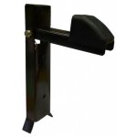 Arrt rglable pour portail battant en bois -  sceller - noir torbel