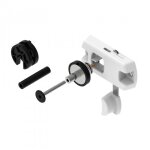 Arr�t pour volet battant - blocage automatique - noir / blanc - invibloc burgaud