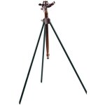 Arroseur canon laiton sur tr�pied acier - entr�e 20x27 - r�glable de 20� � 360� fauquet