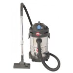 Aspirateur souffleur inox 1400w 30l - eau et poussi�re + prise - loasp301 leman