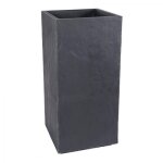 Bac carr - hauteur 80 cm - 31 litres - anthracite - volcania 13739 eda plastiques