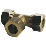 Té bague laiton - diamètre 14 mm bricozor Té bague laiton - diamètre 14 mm bricozor