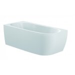Baignoire acrylique asymétrique avec tablier greta monoline 180x80 gch leda Baignoire acrylique asymétrique avec tablier greta monoline 180x80 gch leda