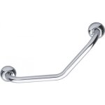 Barre d' appui coud�e � 135� laiton chrom� pellet asc