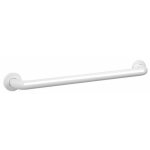 Barre d'appui droite l 600 mm - revtement nylon - line 300 normbau