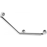 Barre d'appui sym�trique coud�e 135� chrom� pellet asc