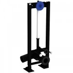 Bti - support autoportant tempofix 3 pour wc avec robinet tempoflux 2 delabie