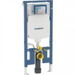 Bati - support wc suspendu hauteur 114 cm - rservoir  encastrer 8 cm duofix geberit