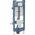 Bti - support wc suspendu rglable avec rservoir  encastrer duofix geberit