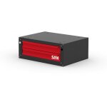 Bloc établi 2 tiroirs de 75 mm - rouge et noir - etab - bt75 sam outillage Bloc établi 2 tiroirs de 75 mm - rouge et noir - etab - bt75 sam outillage