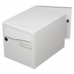 Bo�te aux lettres normalis�e double face - blanche renz