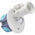 Bote luminaire dcl stopair multimatriaux d67 / p50 + douille e27 + fiche dcl + crochet debflex