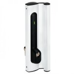 Botier de serrure 6400 pour coulissant aluminium - tfc laqu blanc assa abloy