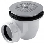 Bonde de douche � grille inox 60 mm pour receveur en gr�s - 0205001 nicoll