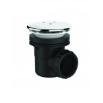 Bonde de douche pour receveur - diamètre 60 - capot métal diamètre 90 valentin Bonde de douche pour receveur - diamètre 60 - capot métal diamètre 90 valentin