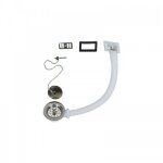Bonde pour vier grs - trop plein latral de diamtre 60mm valentin