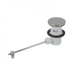 Bonde de lavabo � clapet plastique sans tirette - 0201005 nicoll