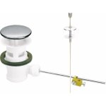 Bonde de lavabo � clapet plastique avec tirette - 0201006 nicoll