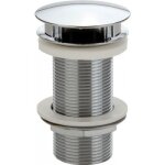 Bonde de lavabo � �coulement libre � clapet laiton �70 mm nicoll