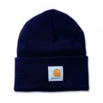 Bonnet 100% acrylique bleu - watch carhartt