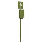 Borne de propret - hygine canine - sac en liasse - vert olive rossignol