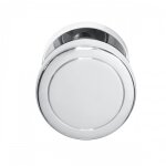 Bouton de porte pivotant en inox - disque diamtre 54mm - srie ek530d - inox poli karcher design