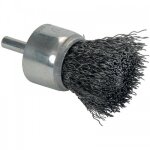 Brosse pinceau perceuse fil ondul� diam 0, 3 - 24x68 t25 - tige 6mm norton