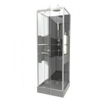 Cabine de douche study - 70 x 70 cm - porte pivotante aurlane