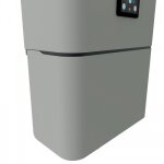 Cache - piquages blanc pour chauffe - eau lin�o connect� 100 - 120 - 150l atlantic