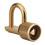 Cadenas d'artillerie - corps laiton massif - condamnation par triangle l68 d8 t11 fth thirard