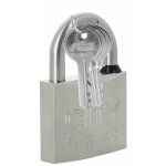 Cadenas city 60 - anse inox - nickelé satin - avec joint d?étanchéité iseo city Cadenas city 60 - anse inox - nickelé satin - avec joint d?étanchéité iseo city