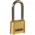 Cadenas � code - 4 molettes - anse longue inox de 63 mm - 180ib / 50hb63 abus