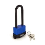 Cadenas laiton gain� �tanche - anse longue inox - 70ib / 50hb80 abus