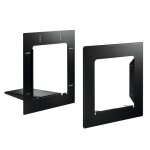 Cadres d'encastrement profil + pour bote aux lettres steelbox - gris decayeux