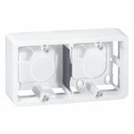 Cadre saillie horizontal - 6 / 8 modules - hauteur 40 mm - mosaic legrand Cadre saillie horizontal - 6 / 8 modules - hauteur 40 mm - mosaic legrand