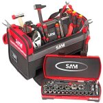 Caisse  outils textile 39 l avec 1ers outils de mcanique - cpp - 38bag sam outillage