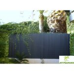 Canisse pvc - panneaux 2, 50 m - anthracite - 1, 80m jet7garden