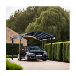 Carport voiture en aluminium 4, 80x3, 00 m - 14, 60 m2 habrita Carport voiture en aluminium 4, 80x3, 00 m - 14, 60 m2 habrita