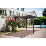 Carport voiture en aluminium 5, 00x2, 80 m - 14, 70 m2 habrita