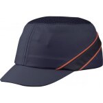 Casquette anti - heurt aircoltan - bleue - courte delta plus