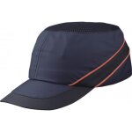 Casquette anti - heurt aircoltan - bleue - longue delta plus