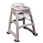 Chaise haute pour bb - sturdy chair - avec pieds - platine rubbermaid