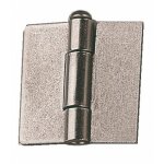 Charni�res am�ricaines � souder - acier d�cap� - hauteur 50 mm - largeur 50 mm monin