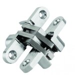 Charnières invisibles 180° pour allonge papillon - panneau 22 à 30 mm pottker Charnières invisibles 180° pour allonge papillon - panneau 22 à 30 mm pottker
