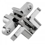 Charni�res invisibles 180� pour allonge papillon - panneau 18 � 25 mm - ancien mod�le pottker