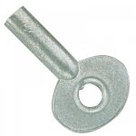 Cl� triangle pour cadenas d'artillerie devismes