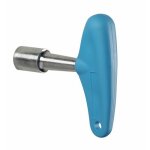 Cl� � triangle pompier avec poign�e - 11 mm couillet