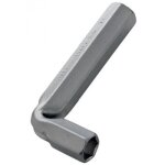 Cl� en tube coud�e � corps hexagonal - finition polie brillante - ouverture 19 mm sam outillage
