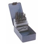 Coffret de 25 forets lamin�s g25 pour per�age des aciers, 1 � 13 mm tivoly