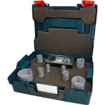 Coffret de 8 scies tr�pans pro multi material pc plus - 11 pi�ces bosch